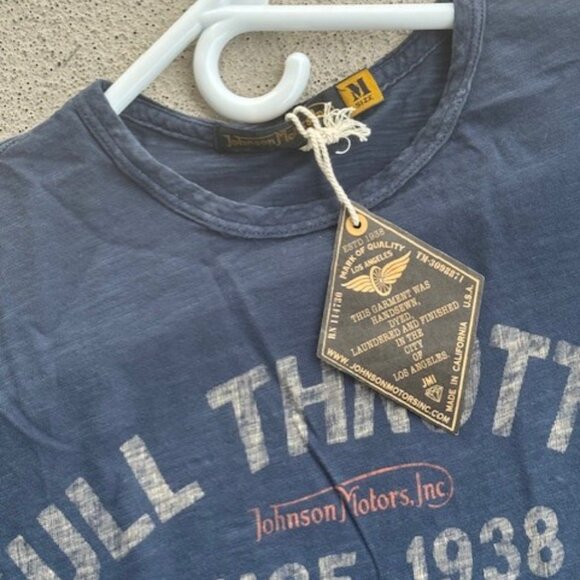 Johnson Motors Full Throttle Short Sleeve Medium NWT!! - Picture 5 of 7